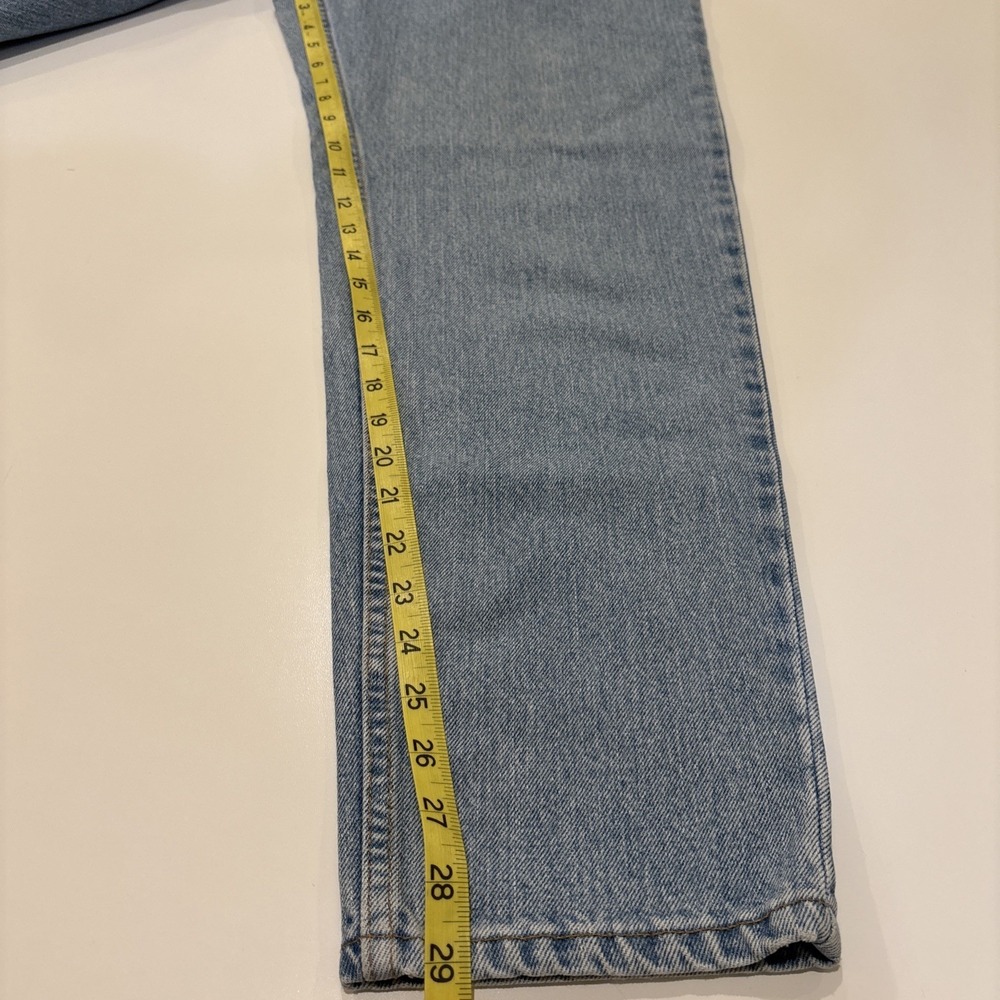 Vintage 90s Levi's 550 Size 13 Juniors Red Tab Made In USA Excellent Condition - Picture 4 of 10